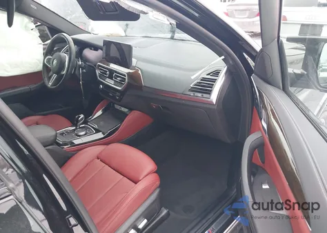 2023 BMW X4 M40I из США, поврежденный, VIN 5UX43DT00P9P47145